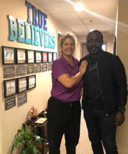 Knot Magic Muscle Therapy client Marshall Faulk